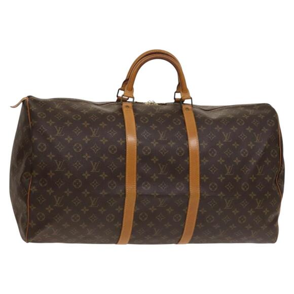 LOUIS VUITTON Monogram Keepall 60 Boston Bag M41422 - Picture 1 of 16